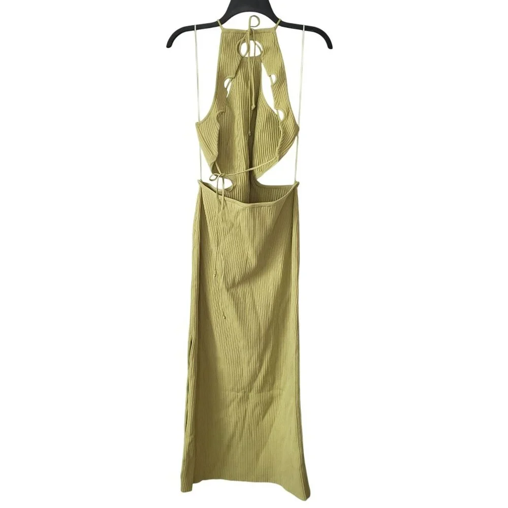 Significant Other Pistachio Green Knit Midi Dress Spring Revolve Australian - Picture 5 of 15
